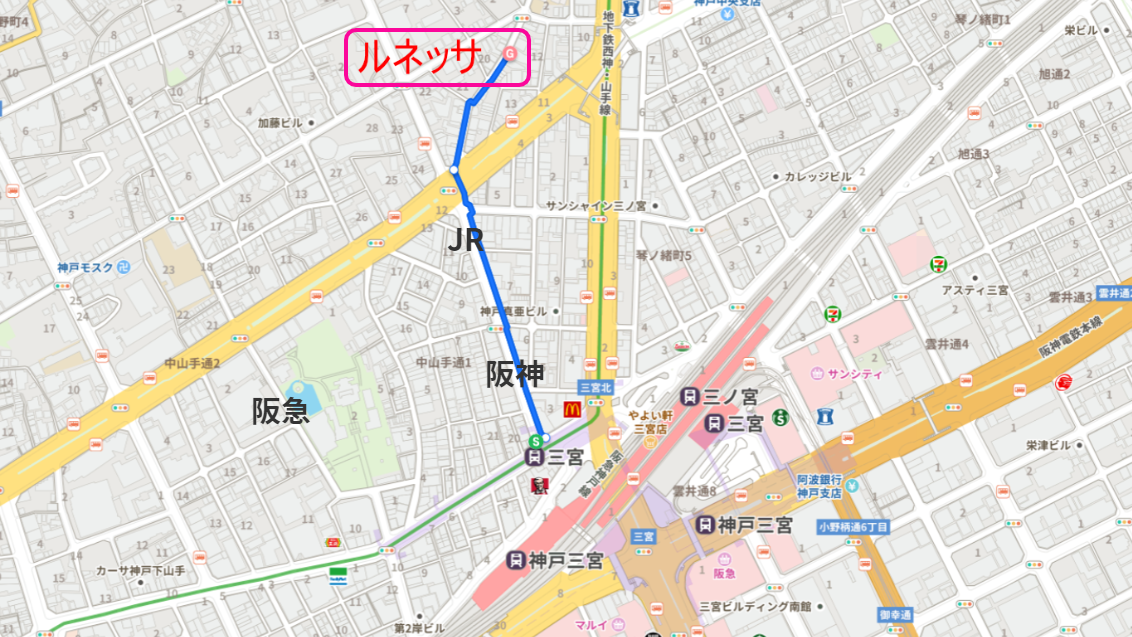 セブンイレブン神戸中山手通1丁目店